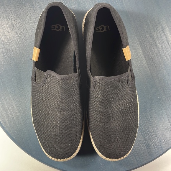 Ugg Luciah Knit Slip-On Sneaker Black Size 10 - Picture 7 of 8